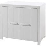 Vipack Bijeli dječji ormar od masivnog bora 100x87 cm ERIK – Cijene