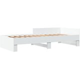 Okvir za krevet bijeli 100 x 200 cm konstruirano drvo | shoptok.hr