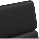  Blagovačke stolice s kotačima 2 pcs Crna 58 x 65 x 98 cm | shoptok.hr