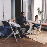 Kinderkraft stolica za hranjenje igee cloudy grey Cene