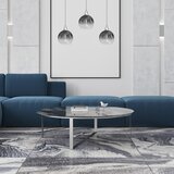  Luster na sajli MONTE 3xE27/60W/230V Ø 20 cm mat hrom | Eponuda.com