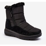 Boto Women's Snow Boots with Faux Fur Black Primose | Shoptok.si