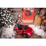 Olimp Sport Dečiji automobil na akumulator Volkswagen Buba crveni sa kožnim sedištem i mekim gumama | ePonuda.com