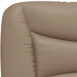  Jastuk za uzglavlje Hvar boja cappuccina 140 cm od umjetne kože | shoptok.hr
