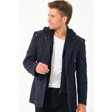 Dewberry K7532 MEN'S COAT-PLAIN NAVY BLUE Cijene