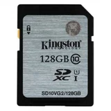 Kingston spominska kartica 128GB SDXC CL10 UHS-I 45MB/s SD10VG2/128GB
