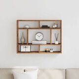  Zidna polica od starog drva 75x16x55 cm, inženjerski izrađeno drvo | shoptok.hr