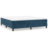  Okvir za krevet s oprugom tamnoplavi 180x200 cm baršunasti | Eponuda.com