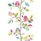 AS Creation Samoljepljiva pločica pop.up (Sove, Više boja, 35 cm x 2,5 m) | shoptok.hr