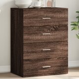 vidaXL Komoda smeđa boja hrasta 60x39x80 cm od konstruiranog drva Cijene