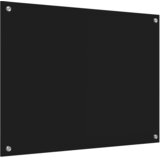  Kuhinjski zid Crna 80 x 60 cm Staklo otporno na udarce Slike