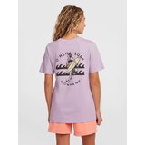 O'neill Majica pastelno rumena / sivka / losos / črna | Shoptok.si