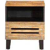  Noćni ormarići 2 kom 40x34x46 cm od masivnog grubog drva manga | Eponuda.com