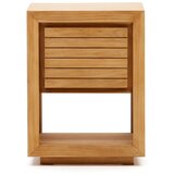 Kave Home Nizak ormarić za ispod umivaonika od masivne tikovine u prirodnoj boji 60x80 cm Saula – | shoptok.hr