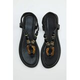 Trendyol Shoes Ženske sandale Takss26Sd00008, Crne | Eponuda.com