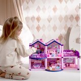 Woopie Pony Fantasy Villa kućica za lutke s ponijima i namještajem, 120 elemenata | shoptok.hr