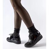 Gemre Black wedge sock boots Spoleto | Shoptok.si