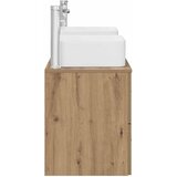  Set ormarića za kupaonicu 3 kom. Hrast artisan Smeđa 49,5 x 41 x 63 cm | Shoptok.si