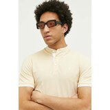 Jack & Jones Bombažen polo JJEPAULOS rumena barva, 12199711 | Shoptok.si