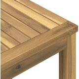  Stolić za kavu Bijela 50 x 48,5 x 36 cm Čvrsto drvo akacije | shoptok.hr