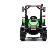 Traktor na akumulator s prikolico BLT-206 – zelen | Shoptok.si