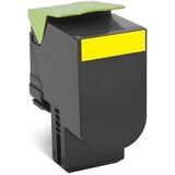 Lexmark 80C2HYE toner cartridge 1 pc(s) Original Yellow | shoptok.hr