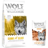 Wolf of Wilderness 12kg + 100g Snack "Explore the Wide Acres" piletina gratis! - Sunny Glade - divljač