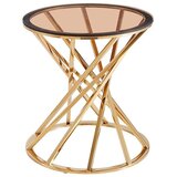 Molarem Home Stolić OTTAVIA B - jantarno kaljeno staklo | shoptok.hr