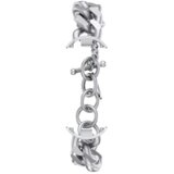 Xiaomi dodatna narukvica Smart Band 8/9 Cuban Chain Strap Silver | shoptok.hr