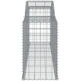  Lučne gabionske košare 12 kom 300x50x80/100cm pocinčano željezo | shoptok.hr