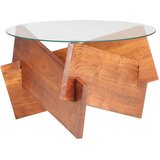 vidaXL Stolić za kavu 60 cm od masivnog bagremovog drva | shoptok.hr