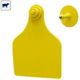 Ušne markice 71x63mm 20/1 žute