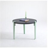 Woody Fashion sto za dnevnu sobu Fregoia Anthracite Mint Green | ePonuda.com
