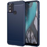 INORCO Ohišje za telefon iz brušenega TPU za Nokio C22, ovitek za telefon s teksturo ogljikovih vlaken, protiprašni pokrov, (22033227) Cene