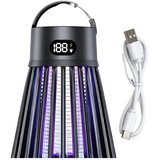  Električna lampa za ubijanje komaraca s UV svjetlom, crna | shoptok.hr