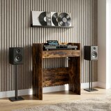 Dj stol Dimljeni hrast 82 x 45 x 102 cm Konstruirano drvo | shoptok.hr