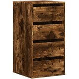  Kutni ladičar dimljena boja hrasta 40x41x76cm konstruirano drvo | shoptok.hr