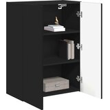 TV zidni ormar Zidne Crna 59,5 x 31 x 80 cm Konstruirano drvo | shoptok.hr