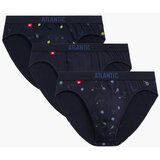 Atlantic Men's briefs Sport 3Pack - navy blue | Shoptok.si