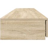  nočne omarice sonomski hrast inženirski les 180 x 36,5 x 16,5 cm, (22007926) | Shoptok.si