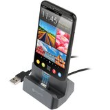 4SMARTS Magnetna Polnilna Postaja GRAVITYDock + Lightning in Micro-USB Priključek 10.5W - črn Cene