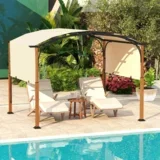 Venturo Prestige 4x3m Bež Pergola Lučni krov ( 1972 )