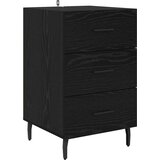  Noćni ormar Crni hrast 40 x 40 x 66 cm Konstruirano drvo | shoptok.hr