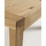 Kave Home Proširiv blagovaonski stol s dodatnom pločom u dekoru hrasta 100x200 cm Briva – | shoptok.hr