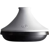 Emile henry posoda tajine delight 27,5cm, 2l, črno-bel, indukcija, keramika | Shoptok.si