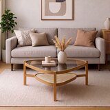 Hanah home klub sto Capella 95, 95 cm, orah / travertin Cene