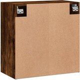 vidaXL Stenska omarica dimljeni hrast 60x31x60 cm inženirski les | Shoptok.si