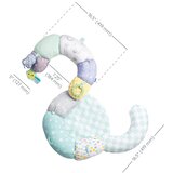 Infantino jastuk Tummy Time & Seated Support - za podršku sjedenju i igru na trbuhu | shoptok.hr