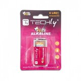 TECHly BATERIJE 9V LR61 ALKALINE | shoptok.hr
