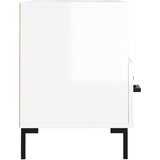TV ormarić sjajni bijeli 80 x 36 x 50 cm od konstruiranog drva | Eponuda.com